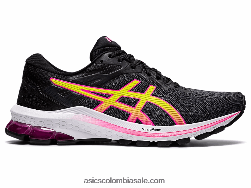 mujer Asics gt-1000 10 negro/rosa intenso 20X82N3997