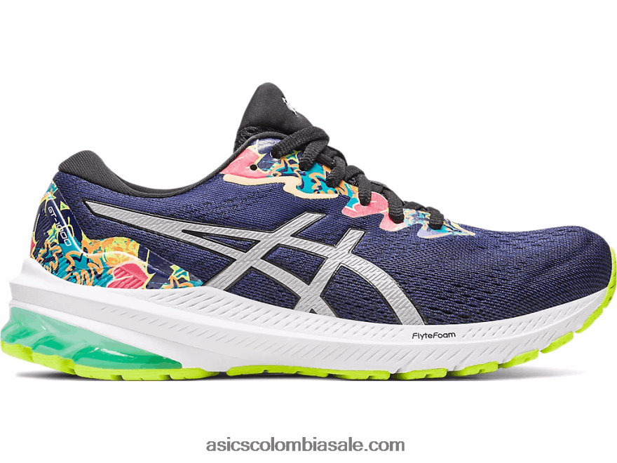 mujer Asics gt-1000 11 ancho lite-show ralladura de lima/espectáculo ligero 20X82N2261
