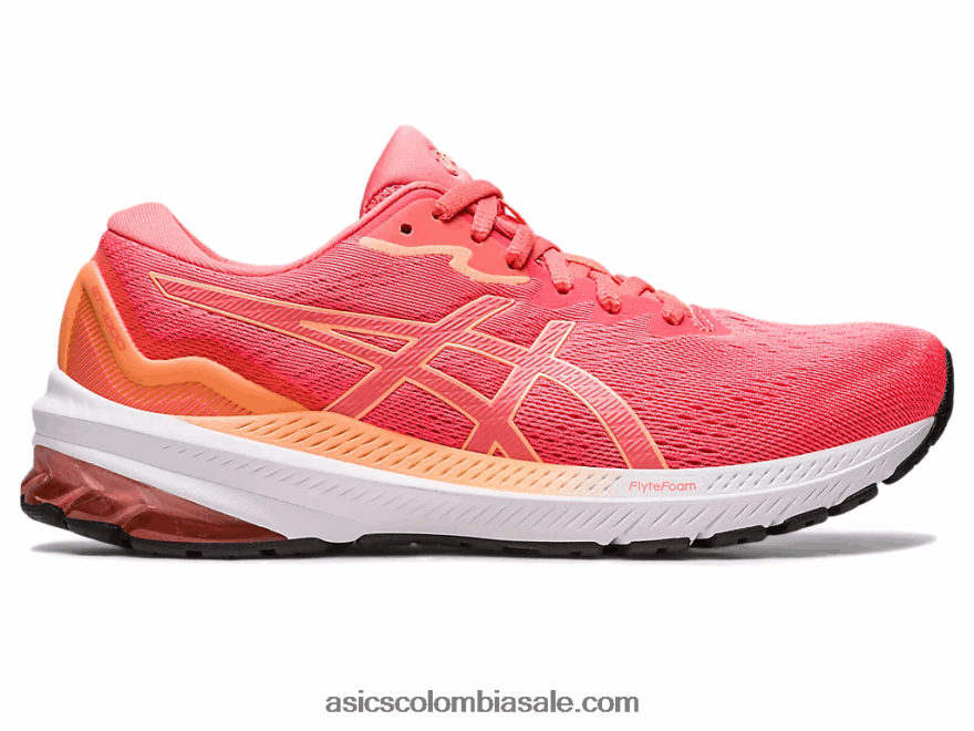 mujer Asics gt-1000 11 coral resplandeciente/papaya 20X82N2449