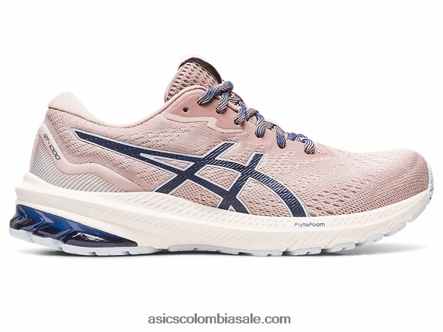 mujer Asics gt-1000 11 de ancho beige mineral/cervatillo 20X82N2271