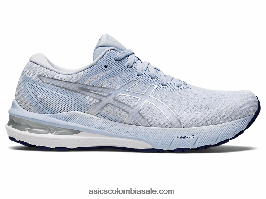 mujer Asics gt-2000 10 cielo suave/plata pura 20X82N2853