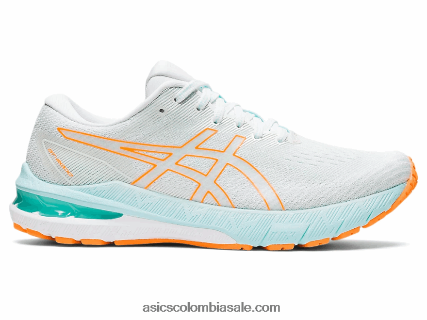mujer Asics gt-2000 10 mar relajante/estallido de naranja 20X82N3236