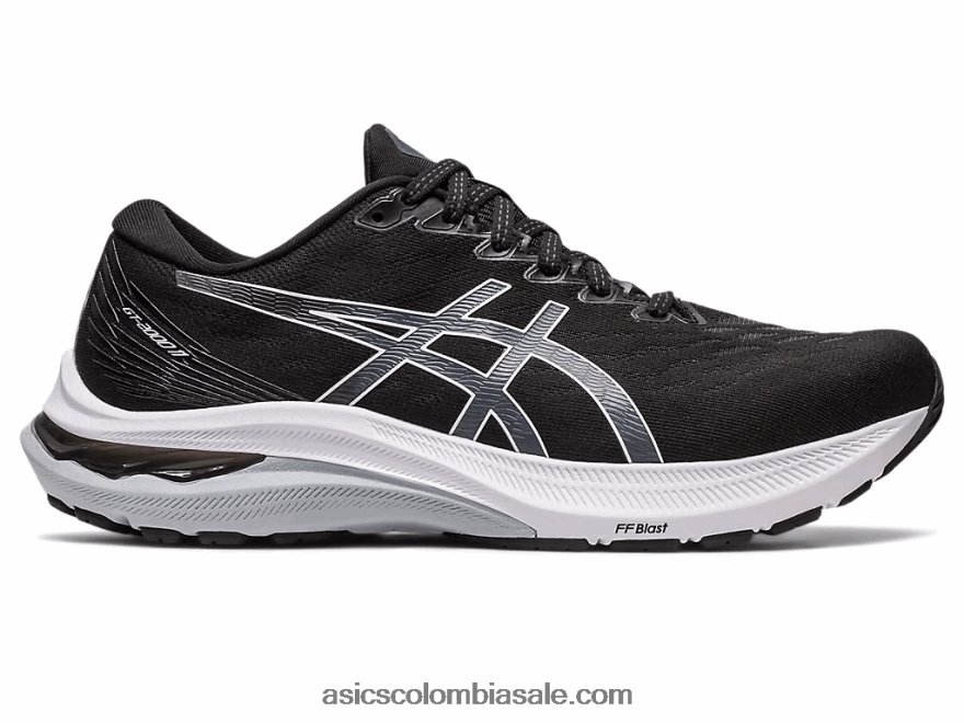 mujer Asics gt-2000 11 blanco negro 20X82N2645