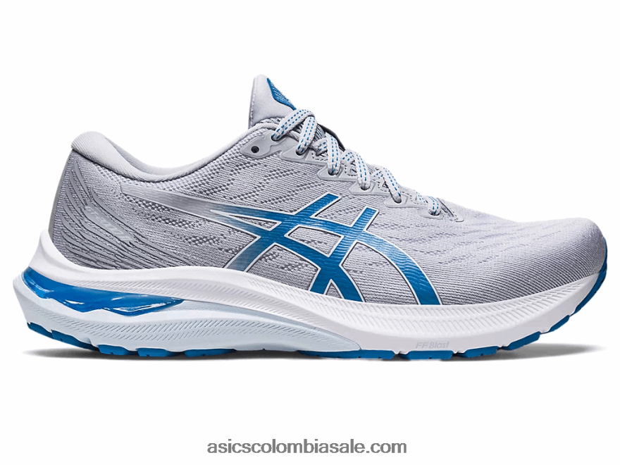 mujer Asics gt-2000 11 gris piedmont/azul renacido 20X82N2647