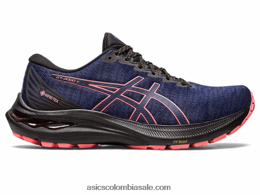 mujer Asics gt-2000 11 gtx negro/azul índigo 20X82N2671