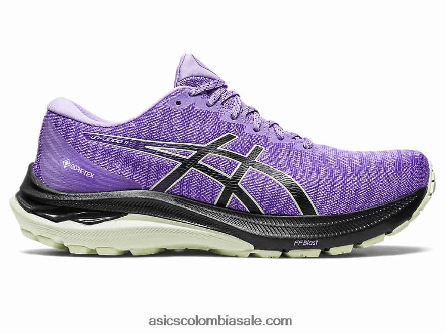 mujer Asics gt-2000 11 gtx violeta digital/negro 20X82N2669