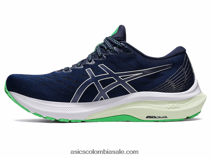 mujer Asics gt-2000 11 medianoche/verde susurro 20X82N2642