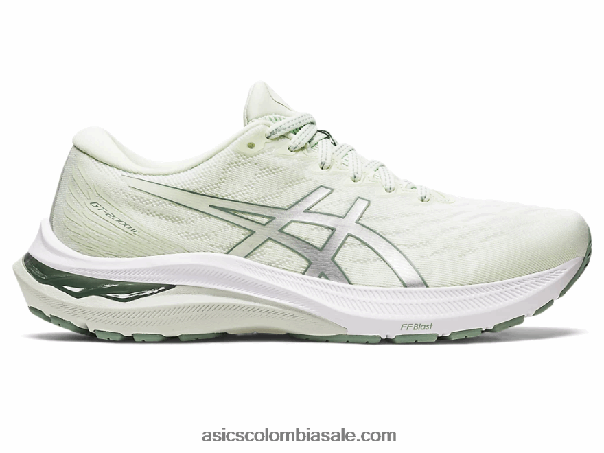 mujer Asics gt-2000 11 verde susurro/plata pura 20X82N2607
