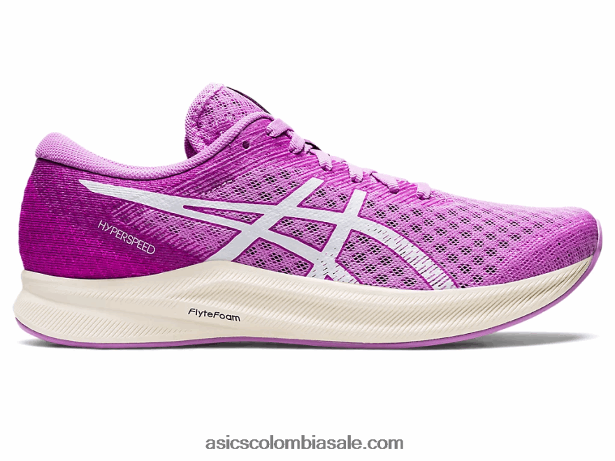 mujer Asics hipervelocidad 2 brillo lavanda/blanco 20X82N2672