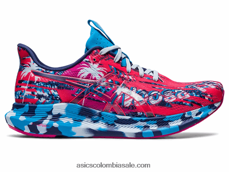 mujer Asics noosa tri 14 rosa diva/azul índigo 20X82N2397