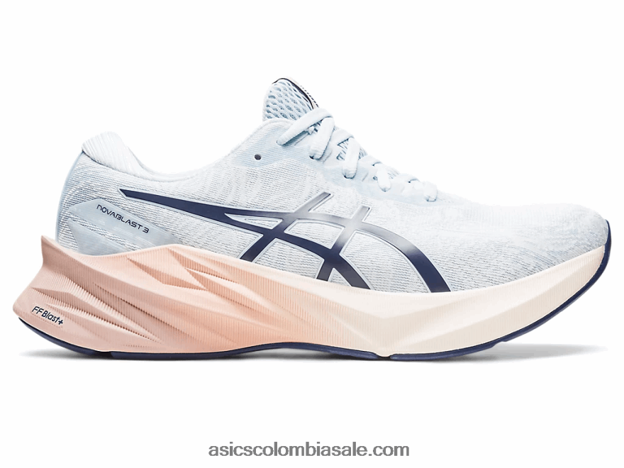 mujer Asics novablast 3 nagino cielo/crema 20X82N2140