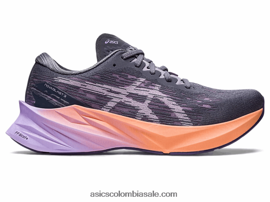 mujer Asics novablasto 3 metrópolis/violeta crepuscular 20X82N2386