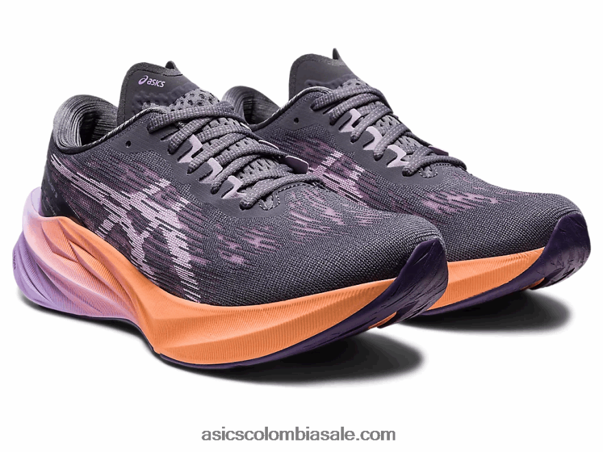 mujer Asics novablasto 3 metrópolis/violeta crepuscular 20X82N2386