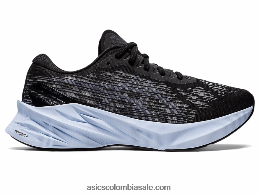 mujer Asics novablasto 3 negro/hoja de roca 20X82N2864