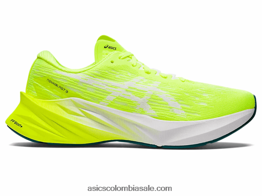 mujer Asics novablasto 3 seguridad amarillo/blanco 20X82N2959