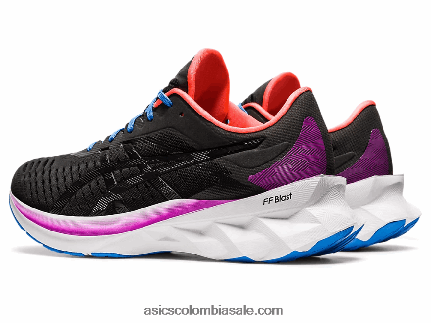mujer Asics novablasto negro 20X82N4172