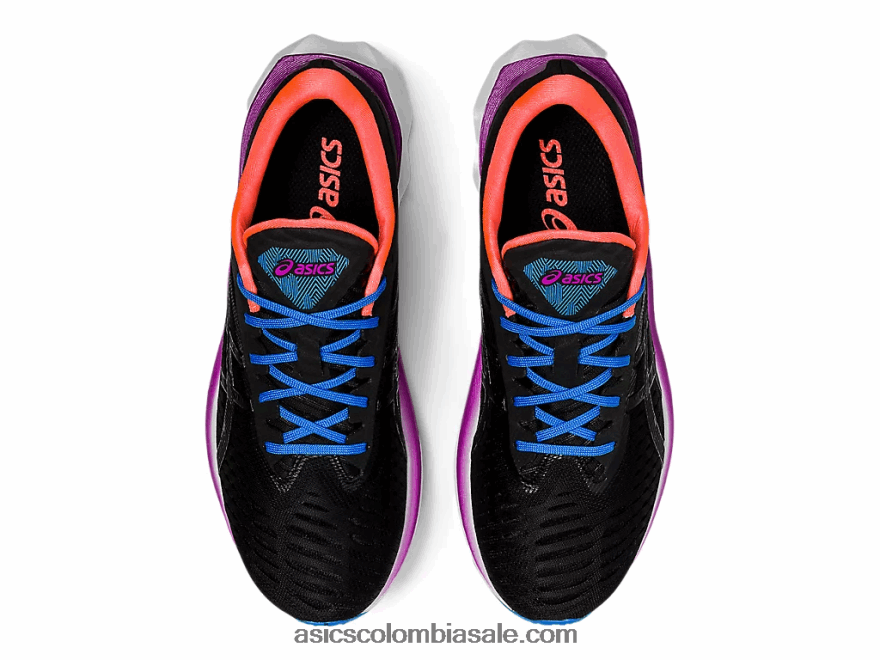 mujer Asics novablasto negro 20X82N4172