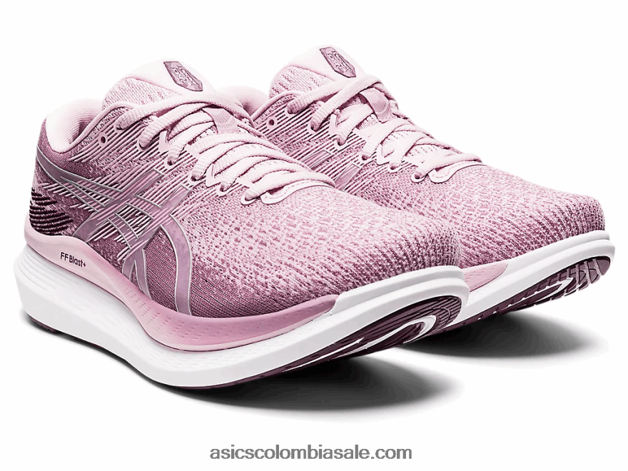 mujer Asics paseo en planeador 3 cuarzo rosa/ciruela profunda 20X82N3176