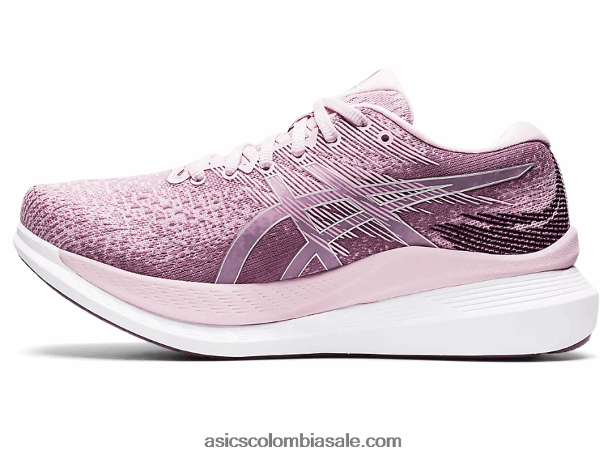 mujer Asics paseo en planeador 3 cuarzo rosa/ciruela profunda 20X82N3176