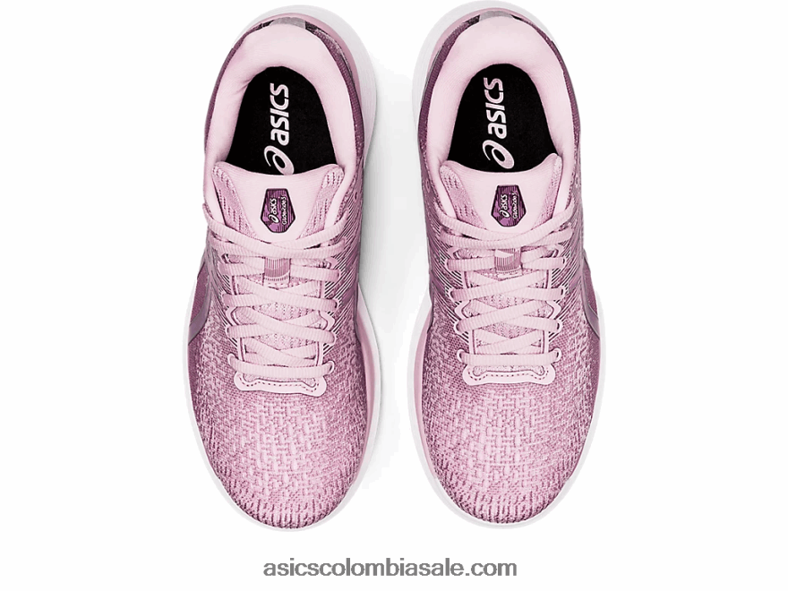 mujer Asics paseo en planeador 3 cuarzo rosa/ciruela profunda 20X82N3176