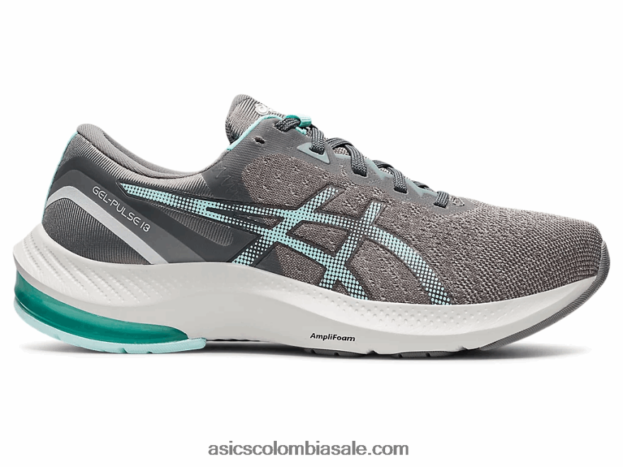 mujer Asics pulso de gel 13 gris arcilla/azul claro 20X82N3439