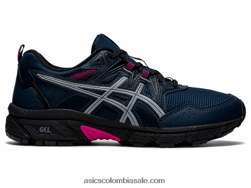 mujer Asics punzón gel-venture 8 azul francés/rosa rave 20X82N3634