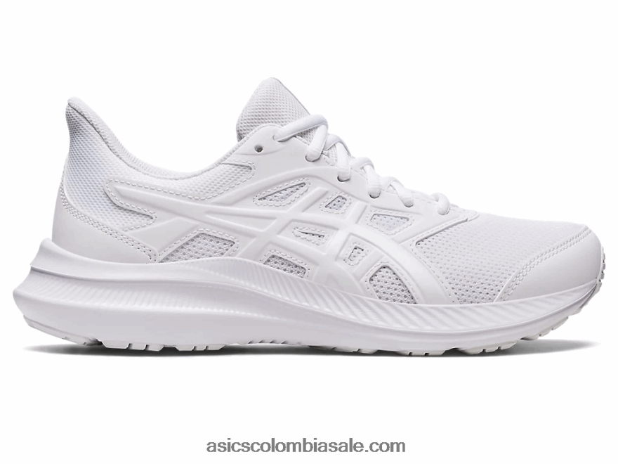 mujer Asics sacudida 4 de ancho blanco 20X82N2426