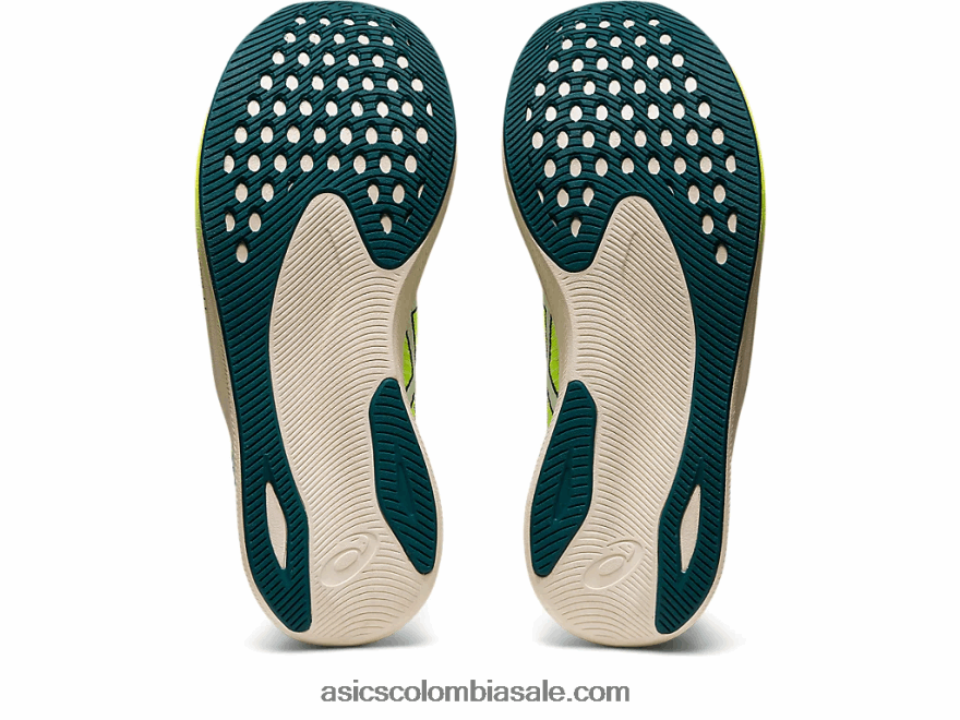 mujer Asics velocidad mágica 2 seguridad amarillo/blanco 20X82N2700