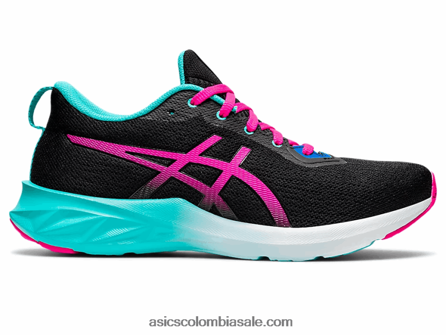 mujer Asics versablast 2 brillo negro/rosa 20X82N2985