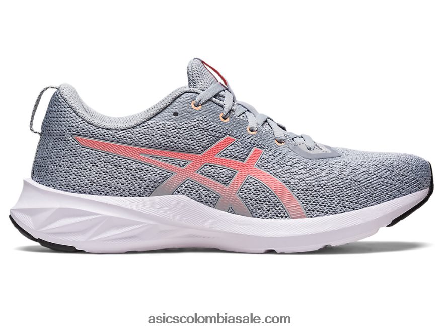 mujer Asics versablast 2 gris piedmont/papaya 20X82N2282