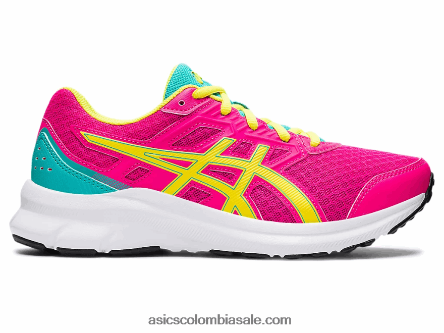 niños Asics Jolt 3 escuela primaria yuzu agridulce rosa 20X82N4490