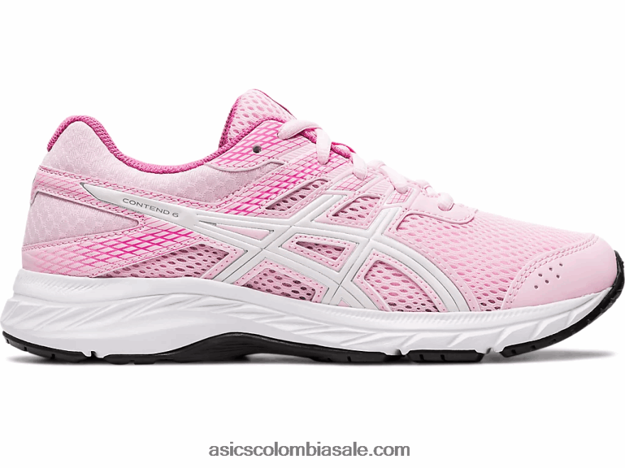niños Asics competir 6 grado de la escuela algodón de azúcar/blanco 20X82N4566