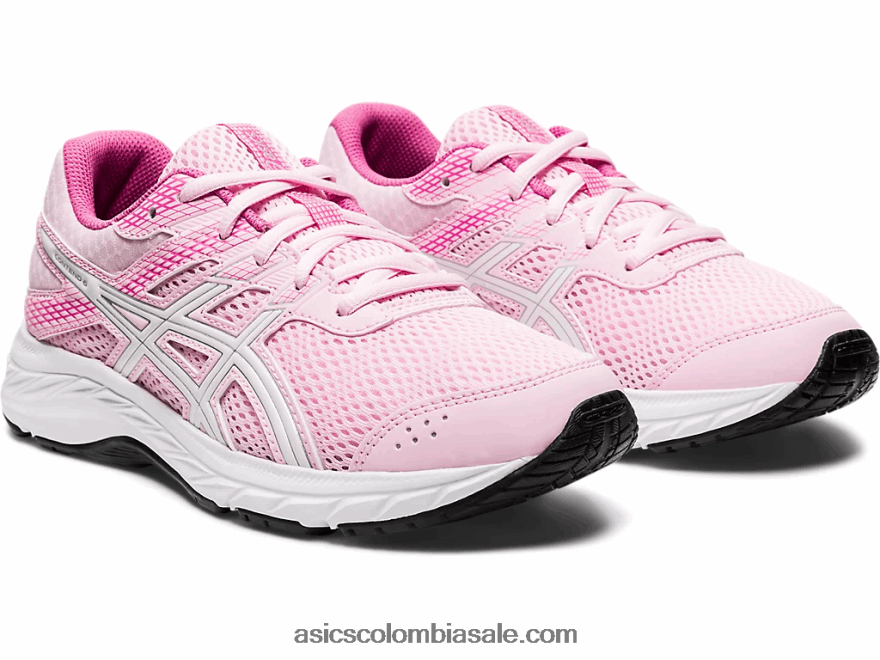 niños Asics competir 6 grado de la escuela algodón de azúcar/blanco 20X82N4566