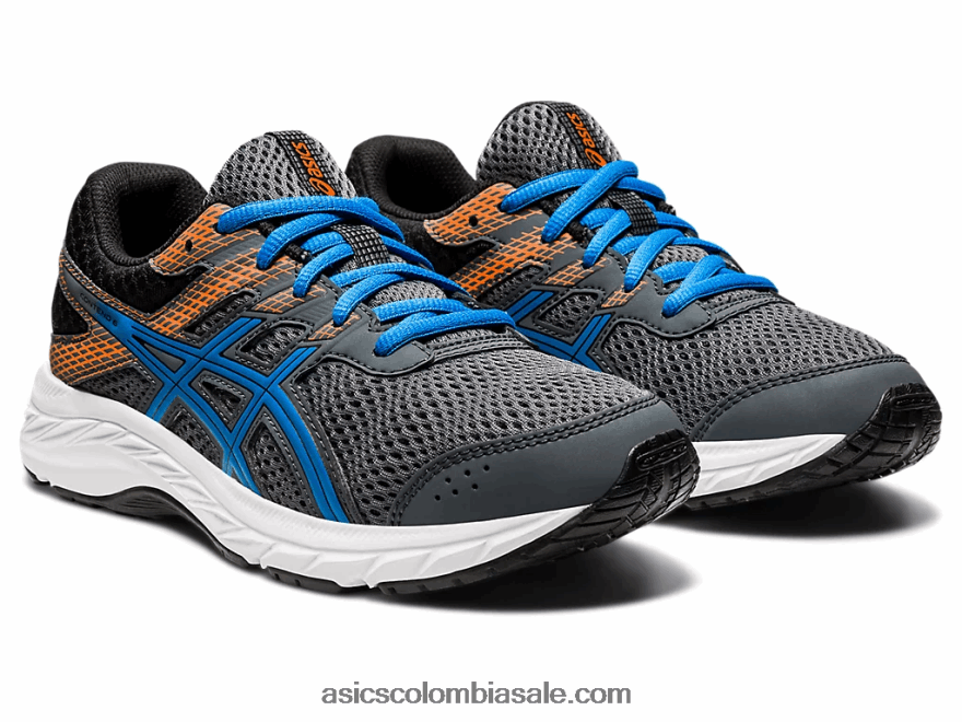 niños Asics competir 6 grado de la escuela gris portador/azul directorio 20X82N4567