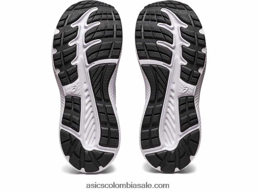 niños Asics competir 8 grado de la escuela azul índigo/melocotón sol 20X82N4286