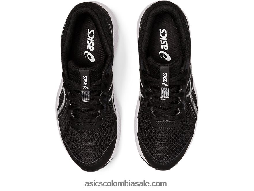 niños Asics competir 8 grado de la escuela blanco negro 20X82N4395