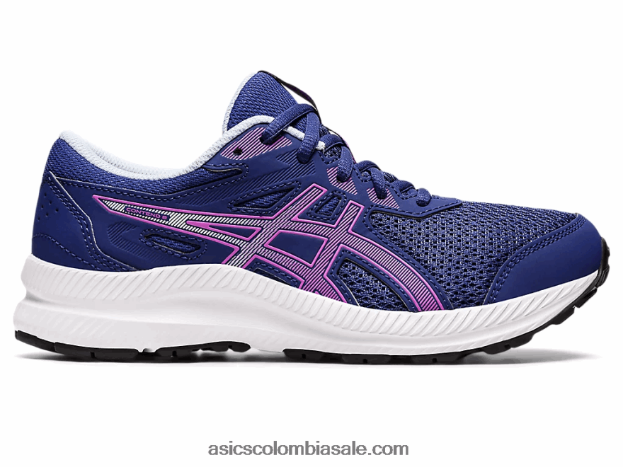 niños Asics competir 8 grado de la escuela buceo azul/orquídea 20X82N4399