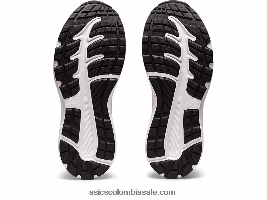 niños Asics competir 8 grado de la escuela negro/rosa escarchado 20X82N4400