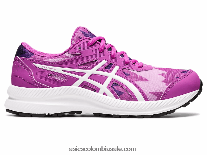 niños Asics competir 8 grado de la escuela orquídea/blanco 20X82N4348
