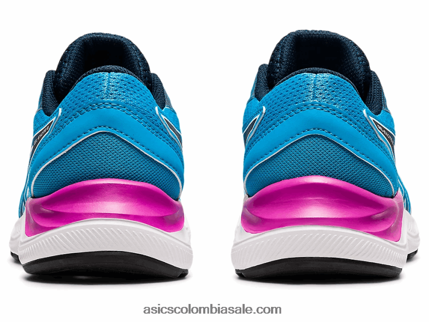 niños Asics escuela gel-excite 8 grado aguamarina digital/blanco 20X82N4528
