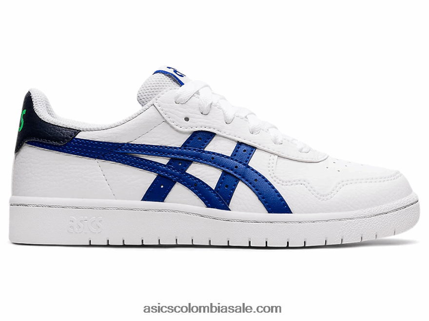 niños Asics escuela primaria de japon blanco/azul mónaco 20X82N4493
