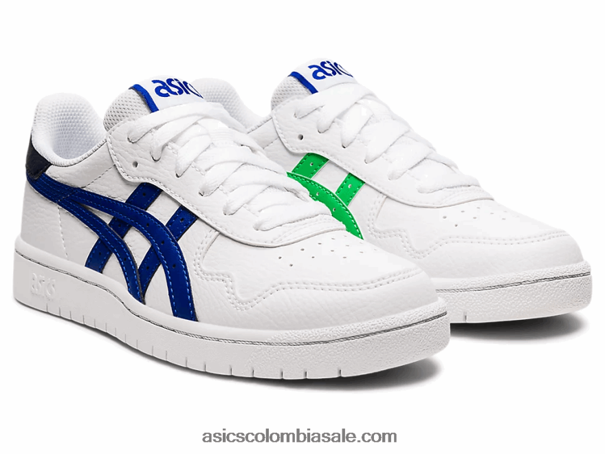 niños Asics escuela primaria de japon blanco/azul mónaco 20X82N4493