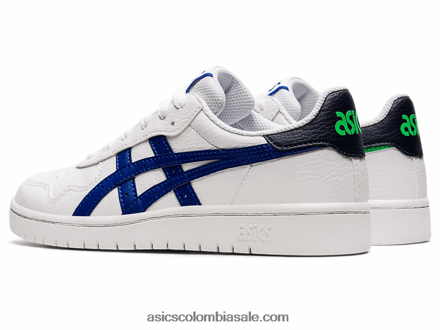 niños Asics escuela primaria de japon blanco/azul mónaco 20X82N4493