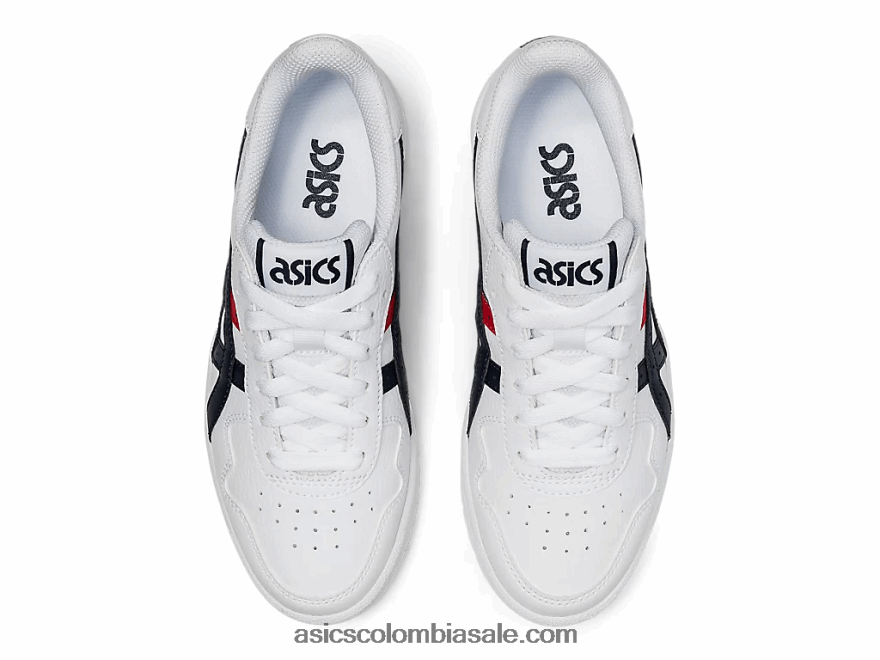 niños Asics escuela primaria de japon blanco/rojo clásico 20X82N4560