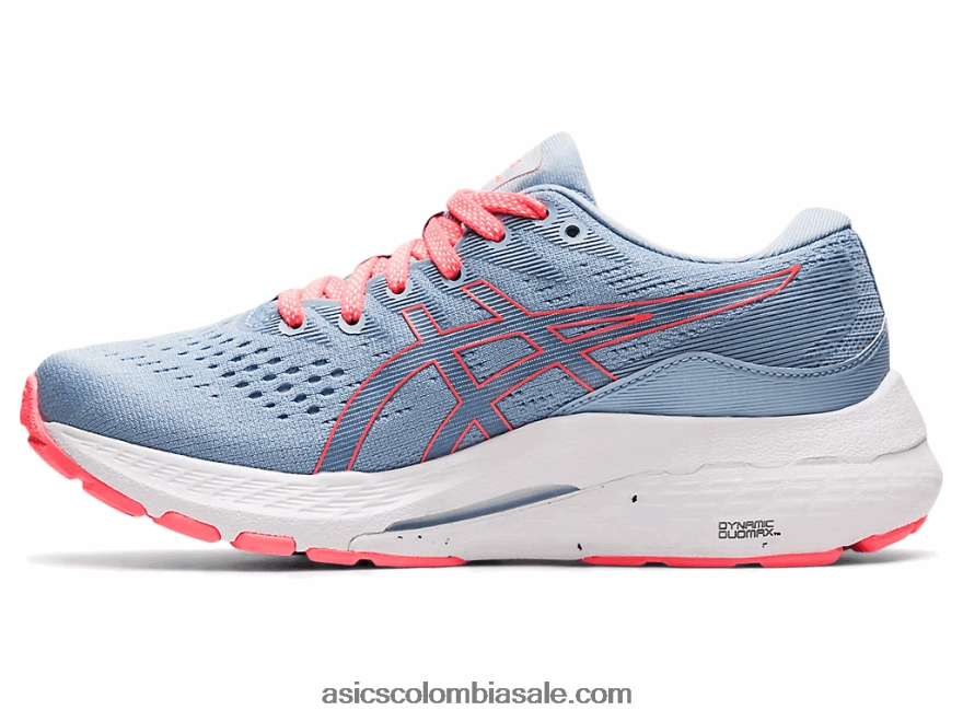 niños Asics escuela primaria gel-kayano 28 niebla/blanco 20X82N4530