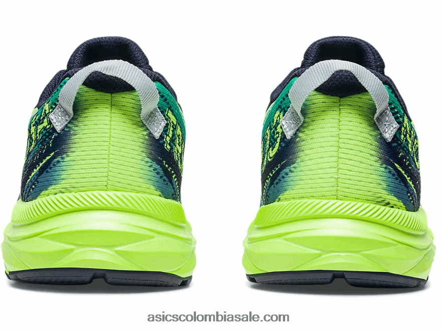 niños Asics escuela primaria gel-noosa tri 13 peligro verde/cielo 20X82N4244