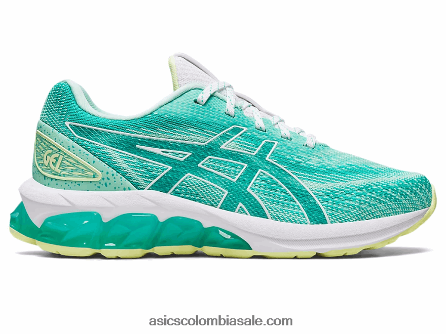 niños Asics escuela primaria gel-quantum 180 vii cascada/verde hielo 20X82N4301