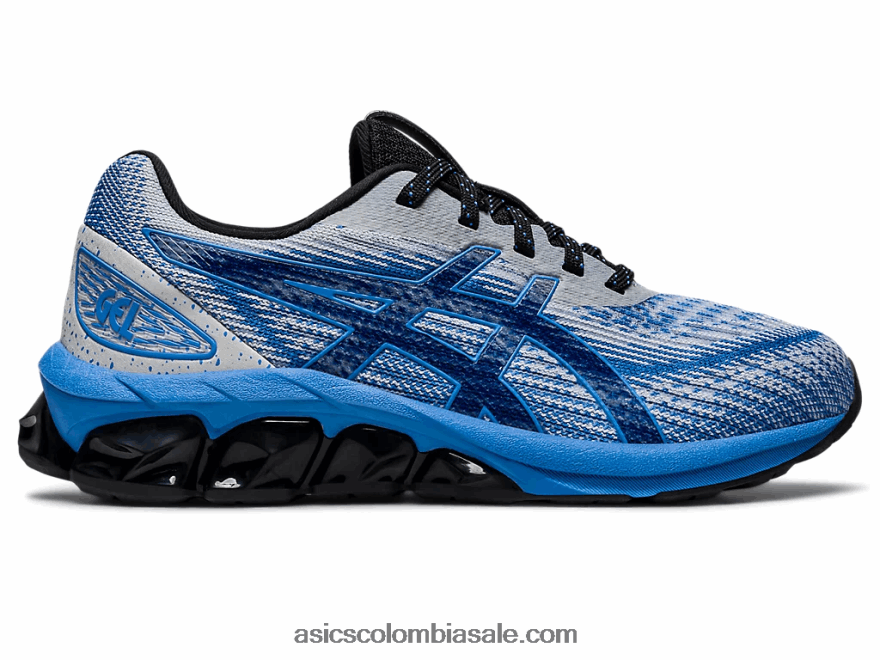 niños Asics escuela primaria gel-quantum 180 vii costa azul/gris glaciar 20X82N4366