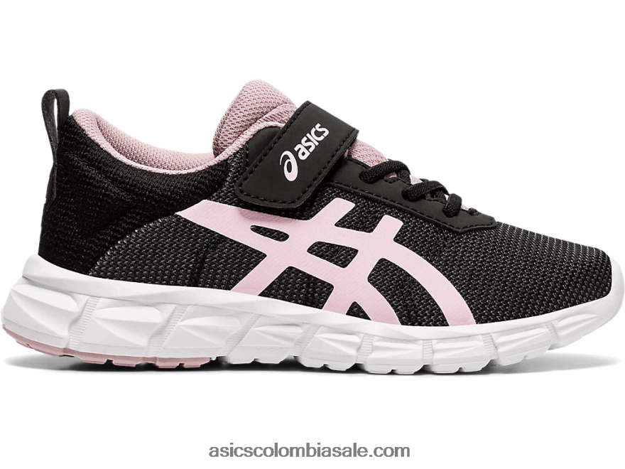 niños Asics escuela primaria gel-quantum lyte negro/algodón de azúcar 20X82N4564