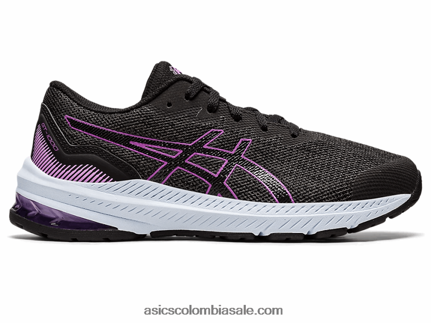 niños Asics escuela primaria gt-1000 11 gris grafito/orquídea 20X82N4360